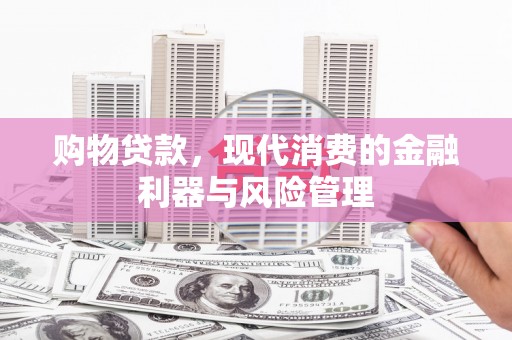 洛扎购物贷款，现代消费的金融利器与风险管理