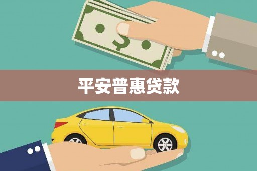 洛扎平安普惠贷款