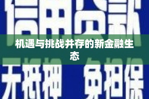 洛扎机遇与挑战并存的新金融生态