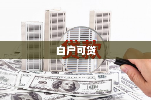 洛扎白户可贷