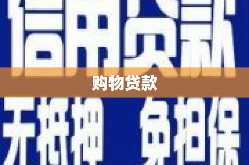 洛扎购物贷款