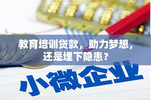 洛扎教育培训贷款，助力梦想，还是埋下隐患？