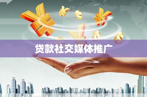 洛扎贷款社交媒体推广