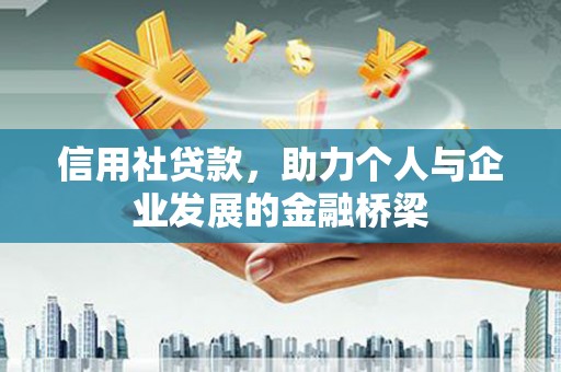 洛扎信用社贷款，助力个人与企业发展的金融桥梁