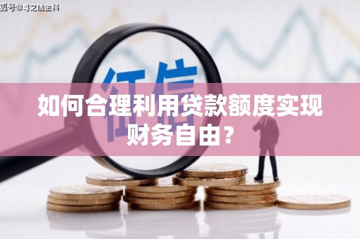 洛扎如何合理利用贷款额度实现财务自由？