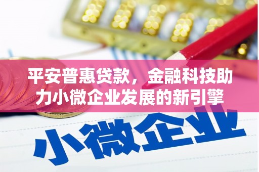 洛扎平安普惠贷款，金融科技助力小微企业发展的新引擎