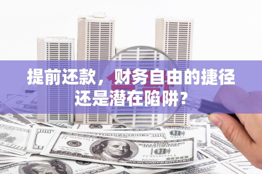 洛扎提前还款，财务自由的捷径还是潜在陷阱？