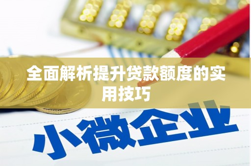 洛扎全面解析提升贷款额度的实用技巧