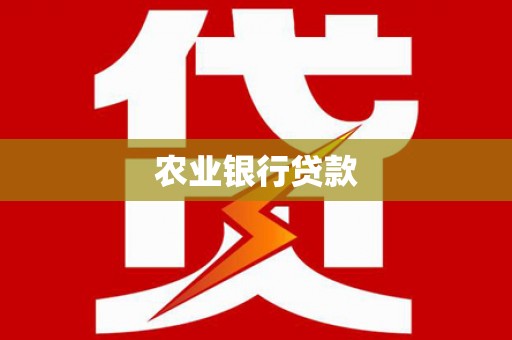 洛扎农业银行贷款
