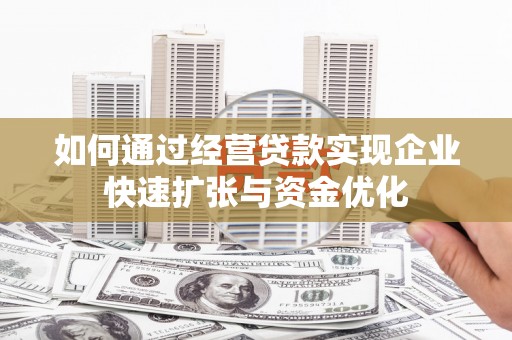 洛扎如何通过经营贷款实现企业快速扩张与资金优化
