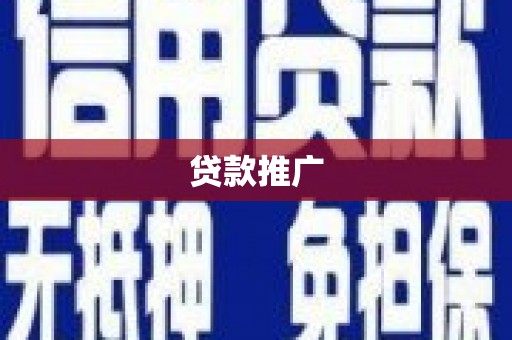 洛扎贷款推广
