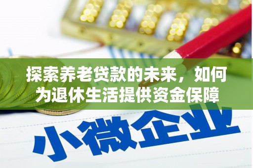 洛扎探索养老贷款的未来，如何为退休生活提供资金保障