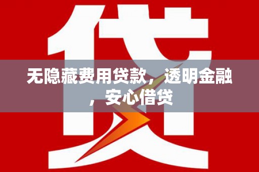 洛扎无隐藏费用贷款，透明金融，安心借贷