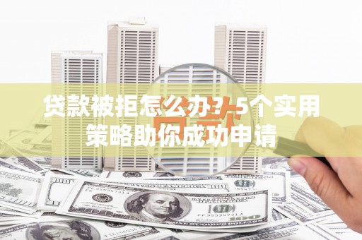洛扎贷款被拒怎么办？5个实用策略助你成功申请