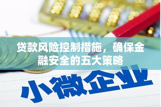 洛扎贷款风险控制措施，确保金融安全的五大策略