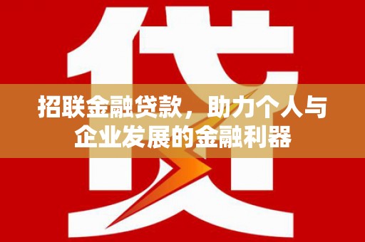 洛扎招联金融贷款，助力个人与企业发展的金融利器