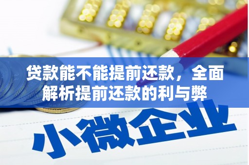 洛扎贷款能不能提前还款，全面解析提前还款的利与弊