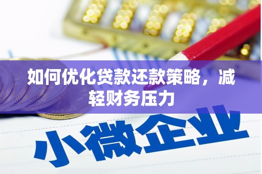 洛扎如何优化贷款还款策略，减轻财务压力