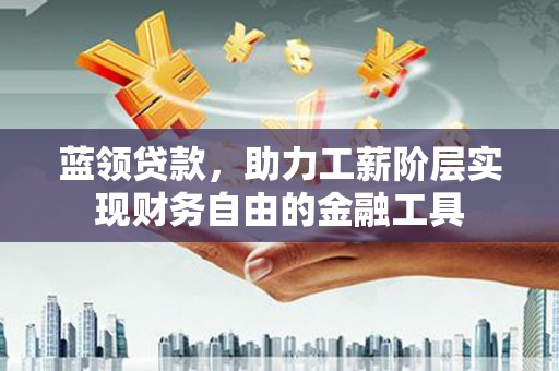 洛扎蓝领贷款，助力工薪阶层实现财务自由的金融工具