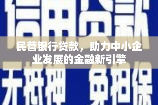 洛扎民营银行贷款，助力中小企业发展的金融新引擎