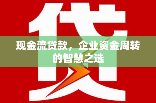 洛扎现金流贷款，企业资金周转的智慧之选