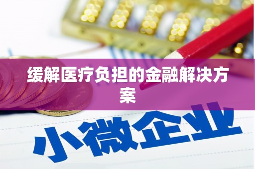 洛扎缓解医疗负担的金融解决方案