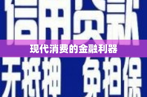 洛扎现代消费的金融利器