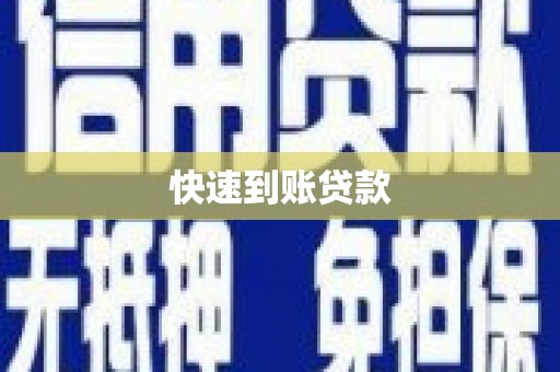 洛扎快速到账贷款