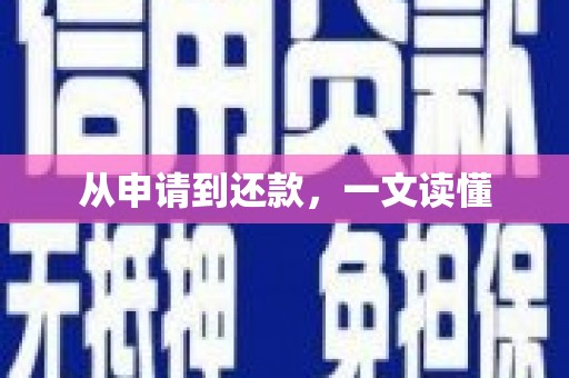 洛扎从申请到还款，一文读懂