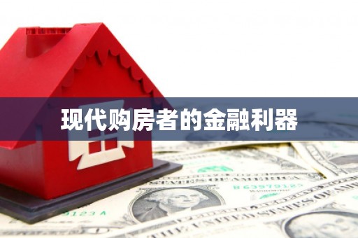 洛扎现代购房者的金融利器