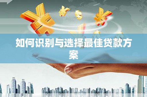 洛扎如何识别与选择最佳贷款方案