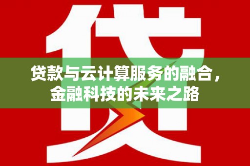 洛扎贷款与云计算服务的融合，金融科技的未来之路